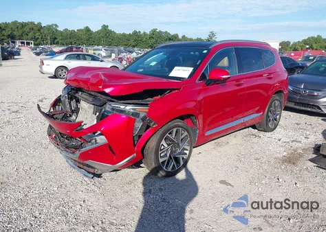 2023 Hyundai Santa Fe Calligraphy из США, поврежденный, VIN 5NMS54AL9PH596343